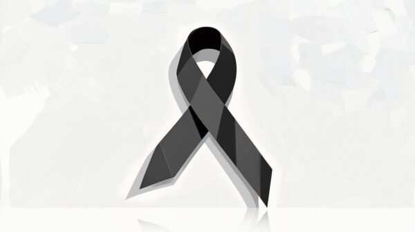 Black ribbon image, 600dpi x 300dpi, with a white background. Use this pic Black ribbon image, 600dpi x 300dpi, with a white background. Use this pic